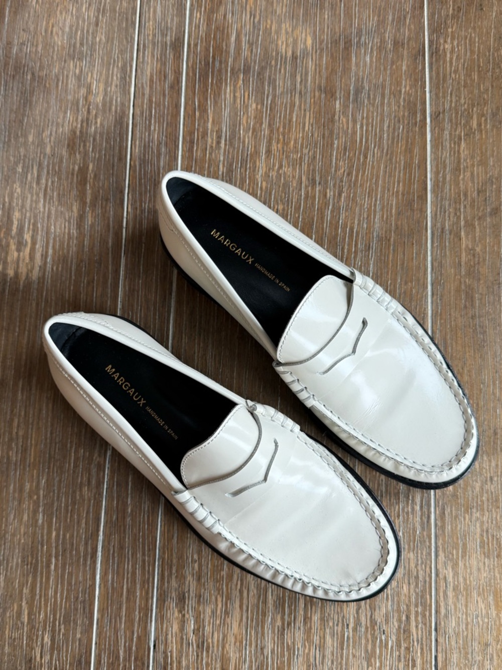 Margaux Louisa Loafer in Cream (NWOT, Size 36.5, handmade in Spain) - Picture 4 of 6